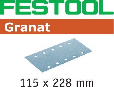 FESTOOL  Abrasifs  STF 115X228 P240 GR - Boite de 100 - 498951