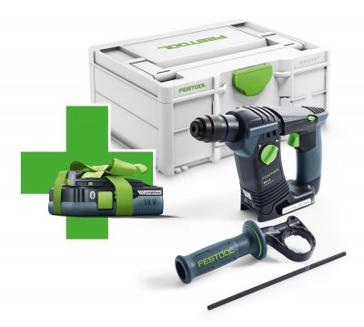 FESTOOL  - bhc 18-Basic-4,0 Marteau perforateur sans fil sds-plus 18 v