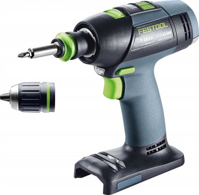 FESTOOL  Perceuse visseuse 18V T18+3 Li-Basic - 576448 - 577051