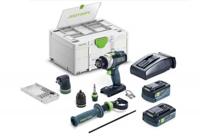 FESTOOL  Perceuse-visseuse &agrave; percu TPC 18/4 5,0/4,0 I-Set - 577621