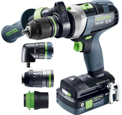 FESTOOL  - Perceuse-visseuse &agrave; percu tpc 18/4 5,0/4,0 I-Set/XL - 577622