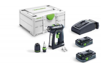 FESTOOL  Perceuse visseuse C18 HPC 4,0 I-Plus - 576435