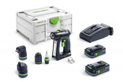 FESTOOL  Perceuse visseuse sans fil C 18 HPC 4.0 I-Set  - 576992