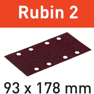 FESTOOL  Rubin Stf 93x178&nbsp;bandes Abrasives&nbsp;p 60 - 100 Pi&egrave;ces