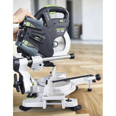 FESTOOL  Scie &agrave; onglet radiale sans fil KSC 60 EB-Basic Solo - 576847
