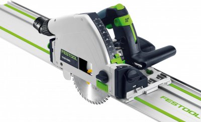 FESTOOL  Scie plongeante 1200W TS 55 FEBQ Plus FS + rail - 577010