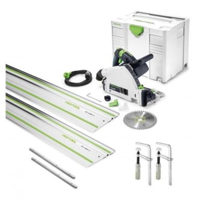 FESTOOL  - Scie plongeante TS55FEBQ +FS1400/2 +FSV/2 +FSZ120/2 - 575961