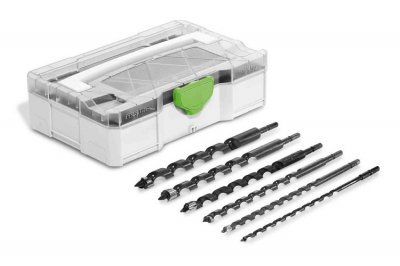 FESTOOL  Set de m&egrave;ches &agrave; simple spirale SB CE/6-Set  - 205902