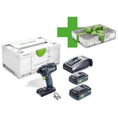FESTOOL  TID 18 HPC 4,0 I-Plus Organizer Edition - Visseuse&agrave; chocs sans fil