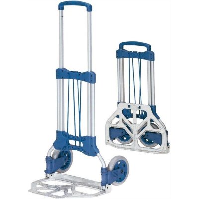 WEBSILOR Fetra 1732 Diable charge maximale 125 kg, poids 5,2 kg, 109 x 48,8 x 50 cm (Bleu)