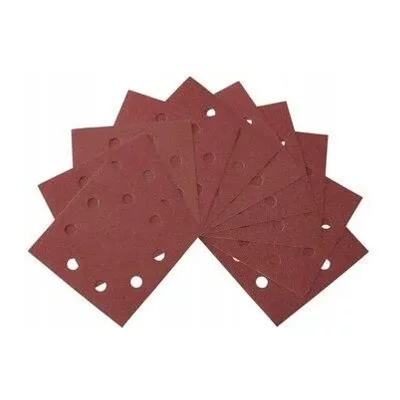 DEWALT Feuille abrasive - 115 x 115 mm - grain 180 - 10 pi&egrave;ces - DT3024