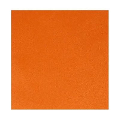 ARTEMIO Feuille simili cuir 350 g/ m&sup2; - 30 x 30 cm - Orange - 