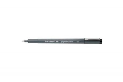 STAEDTLER Feutre &Agrave; Pigment Noir Largeur Du Trac&eacute;: 02 Mm