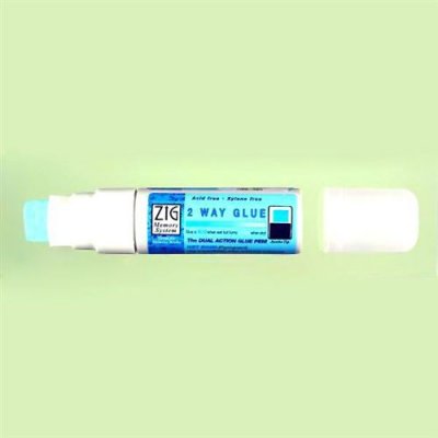 GENERIQUE Feutre colle repositionnable 2 way glue Zig - Zig - couleur variant