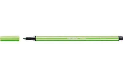 STABILO Feutre dessin -  Pen 68 - 1 feutre pointe moyenne -vert feuille