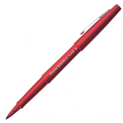 PAPERMATE Feutre Flair Original Medium -  - Rouge