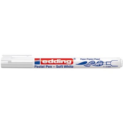 EDDING Feutre Pastelliseur  1500 - Blanc - Pointe fine - 1 pce