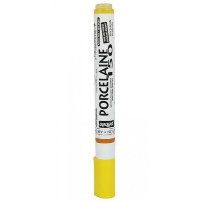 PEBEO Feutre pour porcelaine &agrave; pointe fine - jaune de marseille - 0,7 mm #0