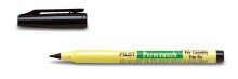 PILOT Feutre pour textile &agrave; encre permanente noire - Ecriture 0.6mm