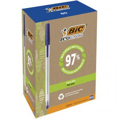 BIC Feutre Velleda pointe biseaut&eacute;e Noir