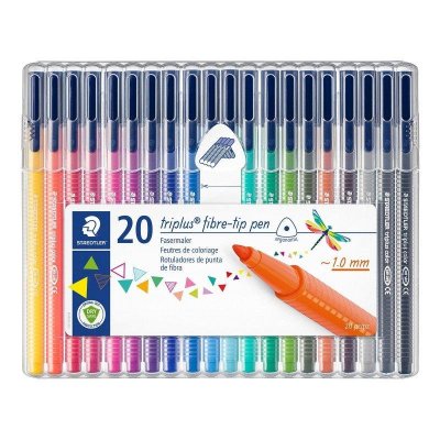 STAEDTLER Feutres coloriage &eacute;tui chevalet  Multicolore