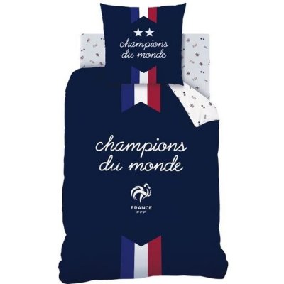 FFF  Housse de couette + Taie - 140 x 200 cm - 2 Etoiles