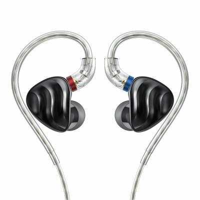 FIIO Fh3 vat009438 filaire jack 3. 5mm intra-auriculaire l&eacute;ger aluminum noir