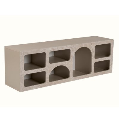 MOBILIER DECO Fiana - Meuble Tv 7 Niches Beige