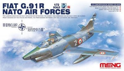 MENG Fiat G.91r Nato Air Forces - 1:72e - -model