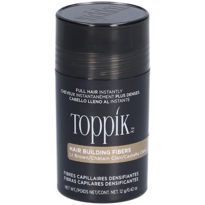 TOPPIK Fibres capillaires densifiantes 12g- teinte : Ch&acirc;tain clair