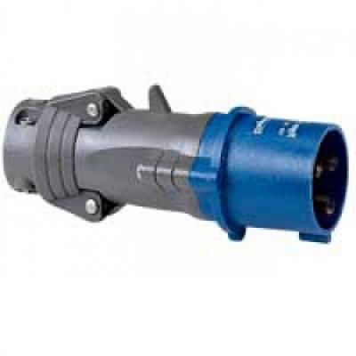 LEGRAND Fiche Droite Male 16 Amp&egrave;res 2P+T Ip44 Bleu -  Hypra 052042