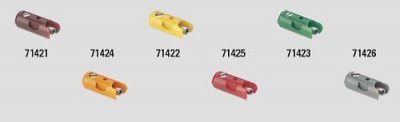 MARKLIN Fiche femelle 1.5 mm M&auml;rklin 71422 jaune 10 pc(s)