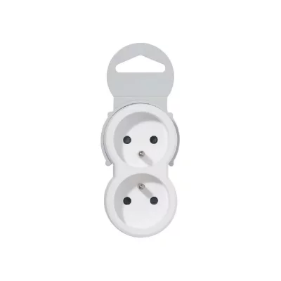 LEGRAND Fiche multiprise 2 prises 2p+t 16a 230v avec sorties frontales