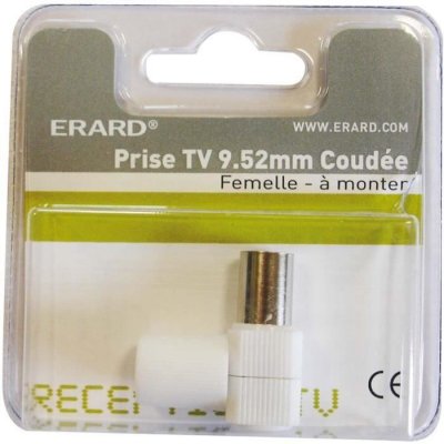 ERARD Fiche TV coud&eacute;e &agrave; 90&deg; - femelle