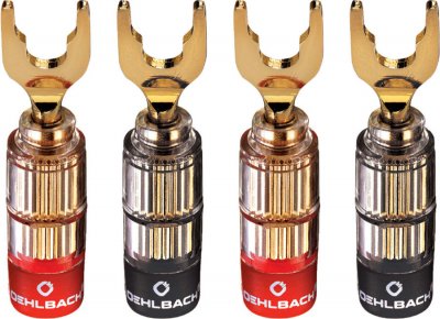 OEHLBACH Fiches bananes  Fourche Solution (lot de 4) 