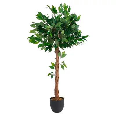 ATMOSPHERA Ficus artificiel en pot - h. 120 cm - Livraison gratuite - Vert