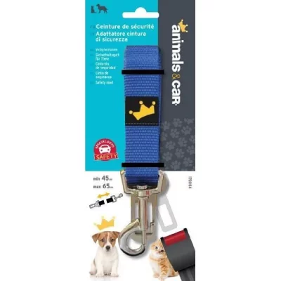 ANIMALS&CAR FIDELAMI 170004 Ceinture de s&eacute;curit&eacute; pour chien/chat r&eacute;glable