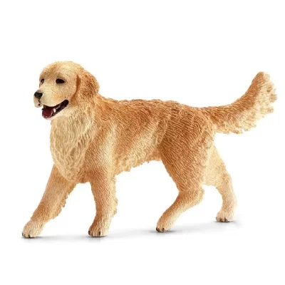 SCHLEICH Figurine 16395 - Animal de la ferme - Golden Retriever, femelle