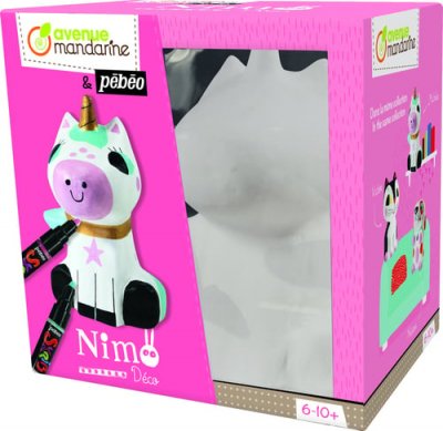 AVENUE MANDARINE Figurine &agrave; peindre - michele la licorne