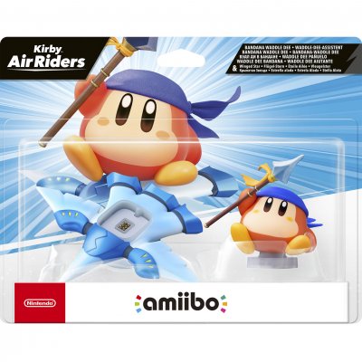 NINTENDO Figurine amiibo Bandana Waddle Dee et Etoile ail&eacute;e - collection Kirby Air Riders 
