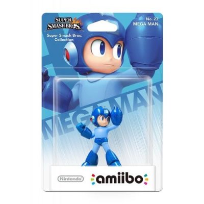 NINTENDO Figurine Amiibo Mega Man Super Smash Bros N&deg;27