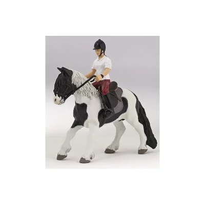 PAPO Figurine - Animaux - Poney avec Selle