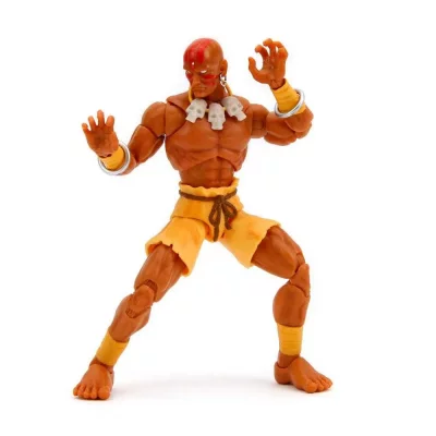 JADA Figurine articul&eacute;e avec accessoires  Dhalsim 15 cm