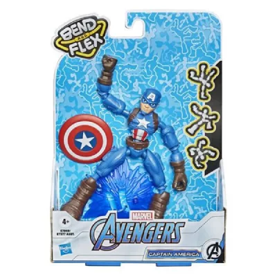 AVENGERS Figurine  Marvel Bend and Flex Captain America
