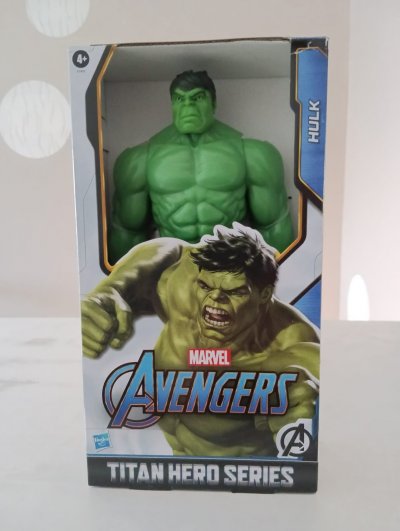 HASBRO Figurine Avengers Marvel Hulk Titan Hero Series Blast gear 30 cm