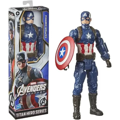 AVENGERS Figurine  Marvel Titan Hero Captain America 30 cm - Neuf