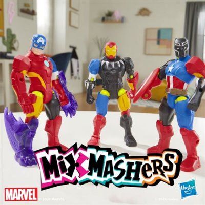 HASBRO Figurine Avengers MixMashers Basique Mod&egrave;le al&eacute;atoire