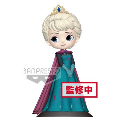 BANPRESTO Figurine  Q-posket Elsa Coronation Ver. B Pastel Color- - Fig 