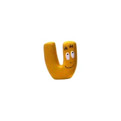 PLASTOY Figurine Barbapapa : Lettre U : Barbidou