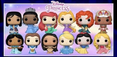 FUNKO Figurine Bitty Pop! - Disney Princesses - 36pc Pdq
